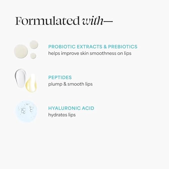 TULA SKIN CARE GLAZE PLUMPING LIP TREATMENT, SHADE ROSE GLOW - HYDRATING & GLOSSY LIP BALM WITH HYALURONIC ACID & PEPTIDES, 0.28 OZ. - Image 4